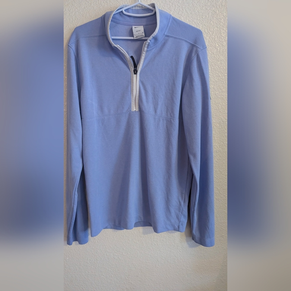 Nike Dri-Fit Victory DJ5474-569 Lilac Lavender 1/2 Zip L/S Golf Jacket Men's